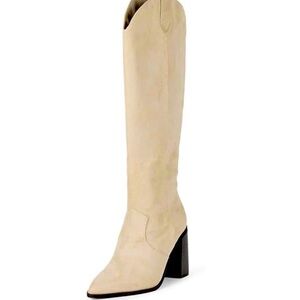The Drop Women's Cassandra Knee-high Western Boot Overknee NWT size 8